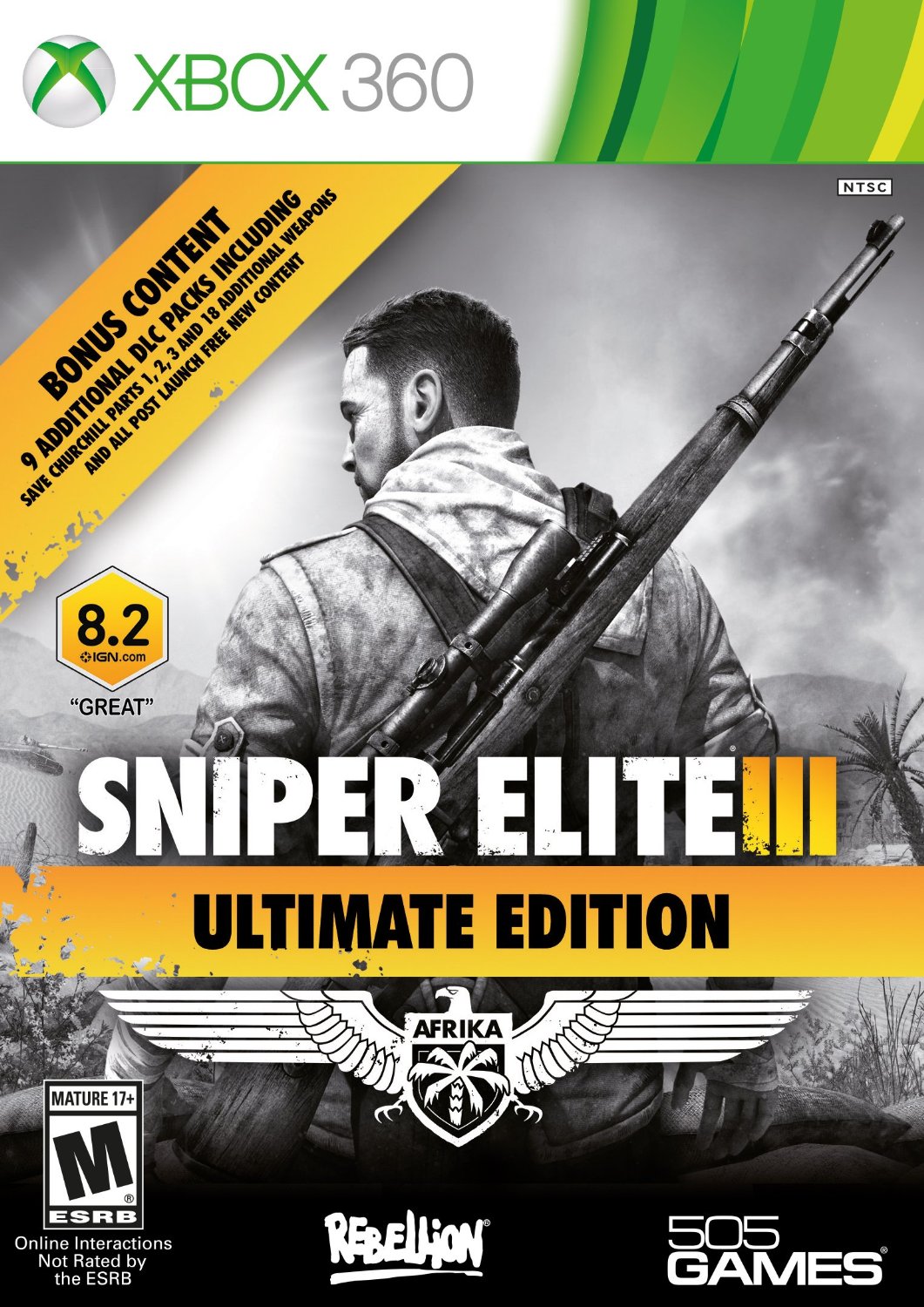 360: SNIPER ELITE III ULTIMATE EDITION (COMPLETE) - Click Image to Close
